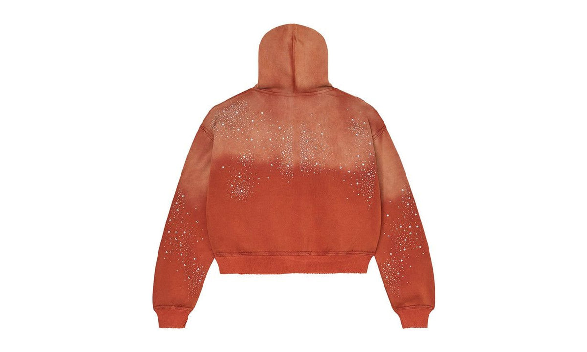 Vale Forever Classico Zip Up Hoodie Orange