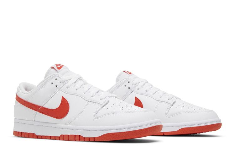 Nike Dunk Low Retro White Picante Red – limitierter Sneaker bei Shade Studios