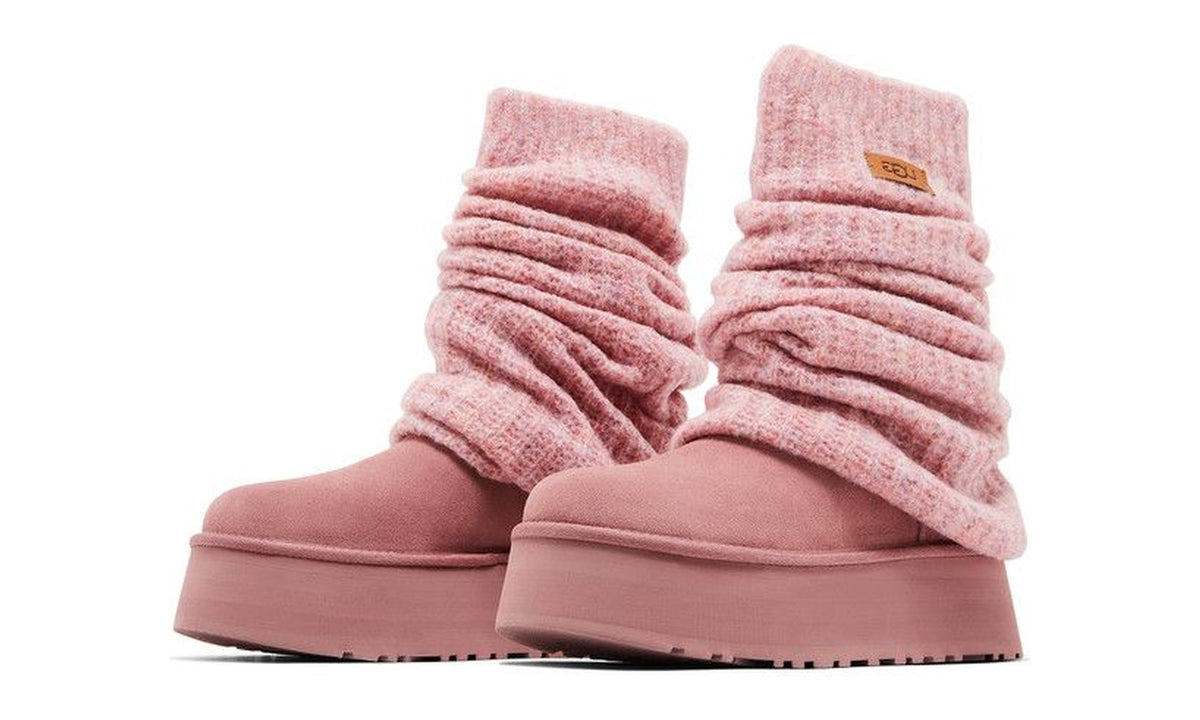 UGG Wmns Classic Mini Dipper Legwarmer Pink Dawn