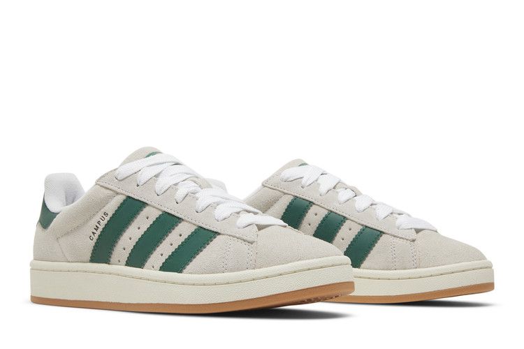 Adidas Campus 00s Crystal White Dark Green – limitierter Sneaker bei Shade Studios