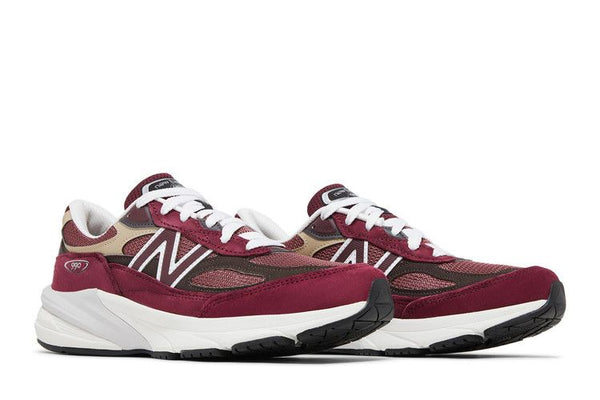 New Balance 990v6 MiUSA Teddy Santis Burgundy Tan – limitierter Sneaker bei Shade Studios