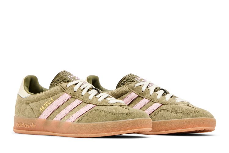 Adidas Gazelle Indoor Focus Olive Clear Pink – limitierter Sneaker bei Shade Studios