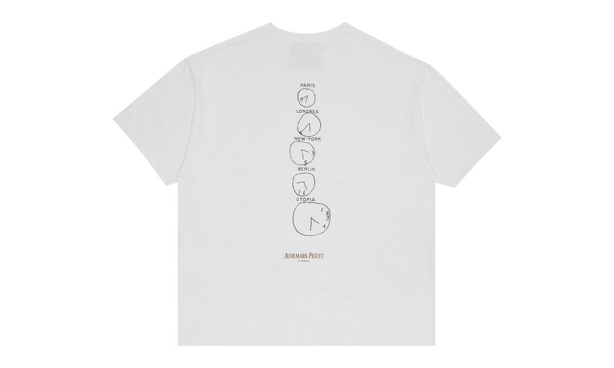Travis Scott x Audemars Piguet Time Zones Tee White