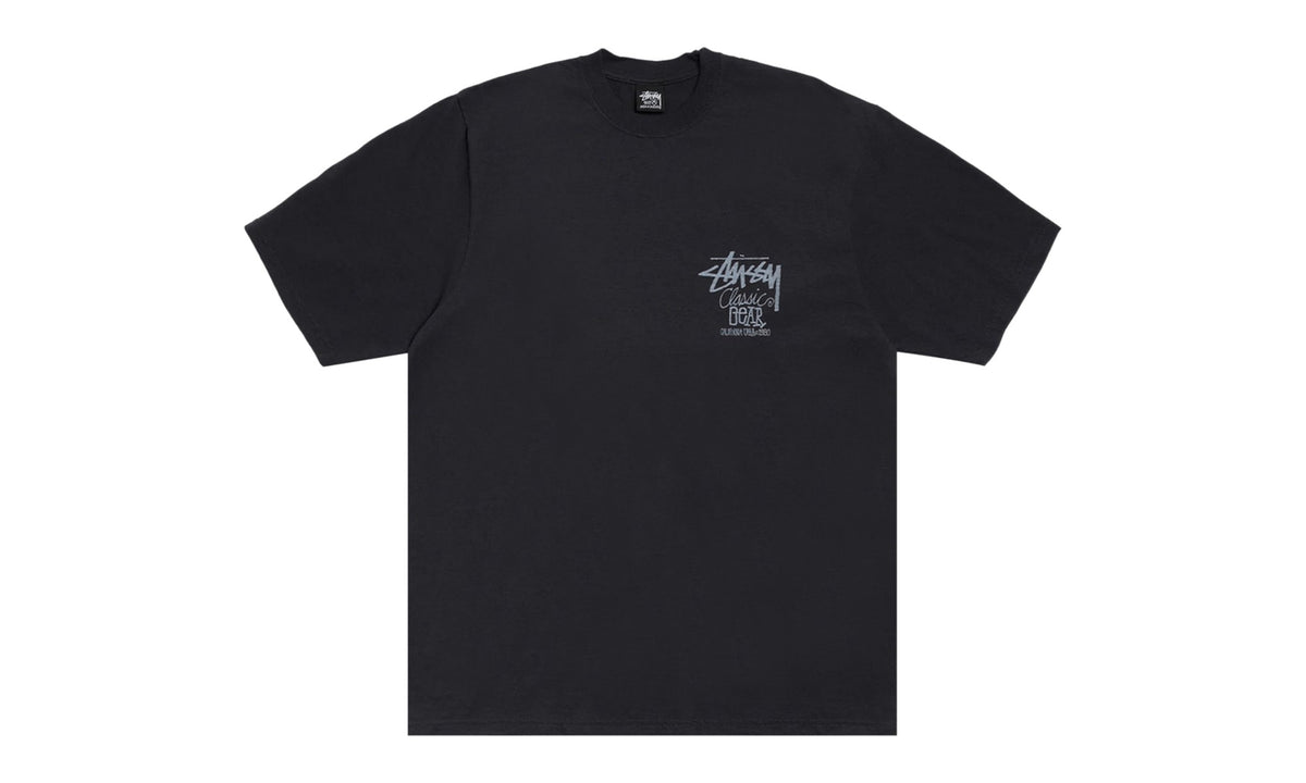 Stussy Classic Gear Tee Pigment Dyed Black