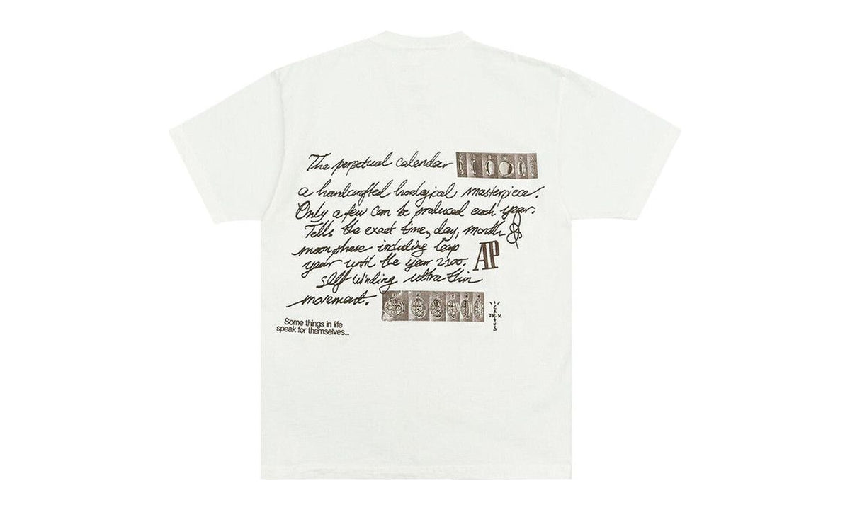 Cactus Jack by Travis Scott x Audemars Piguet Perpetual Calendar Tee White