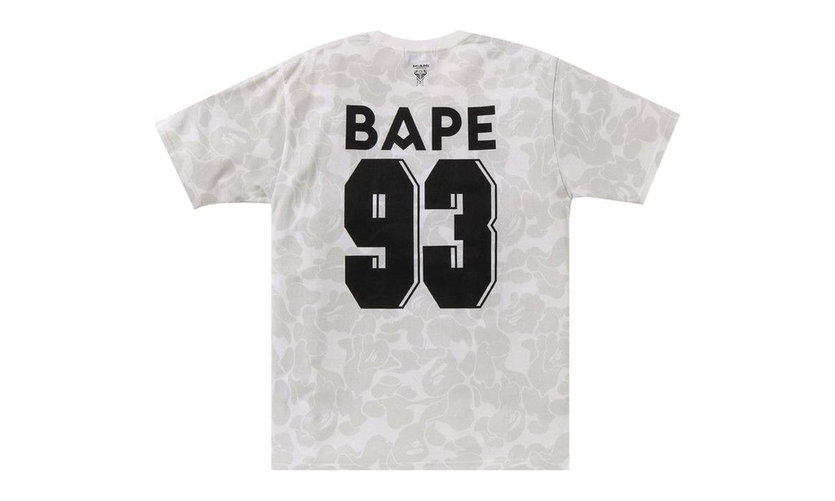 BAPE x Inter Miami CF Camo Tee White