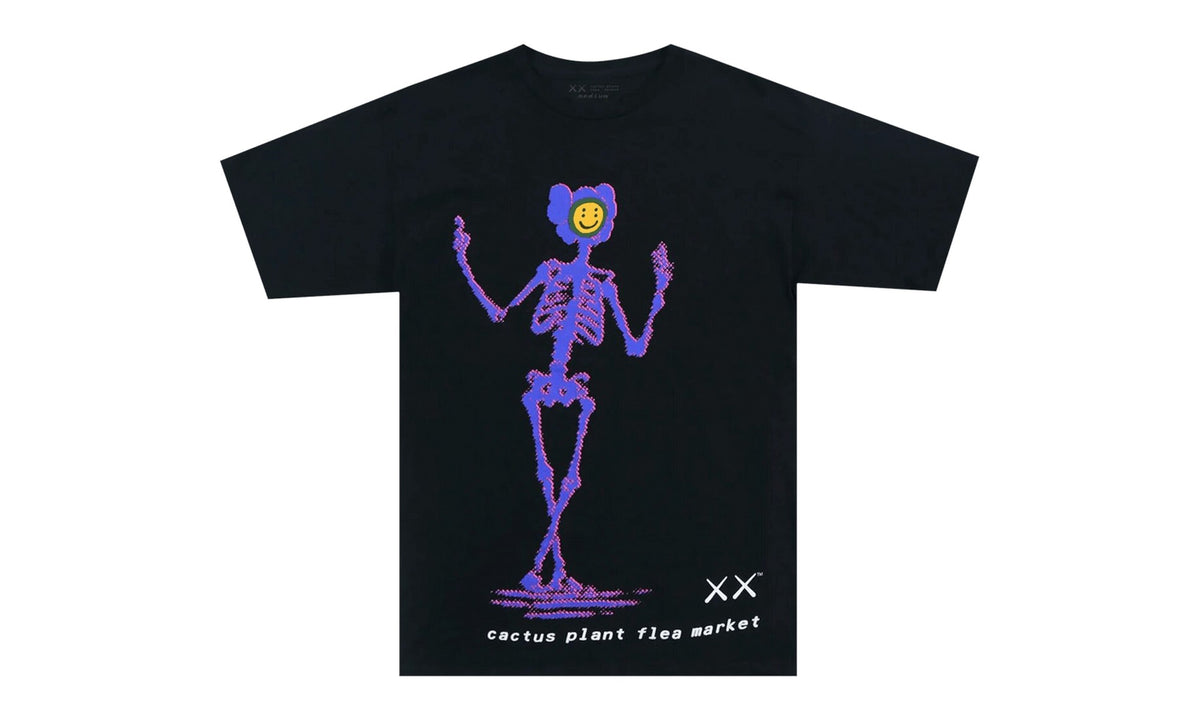 Cactus Plant Flea Market x KAWS Shirt Black