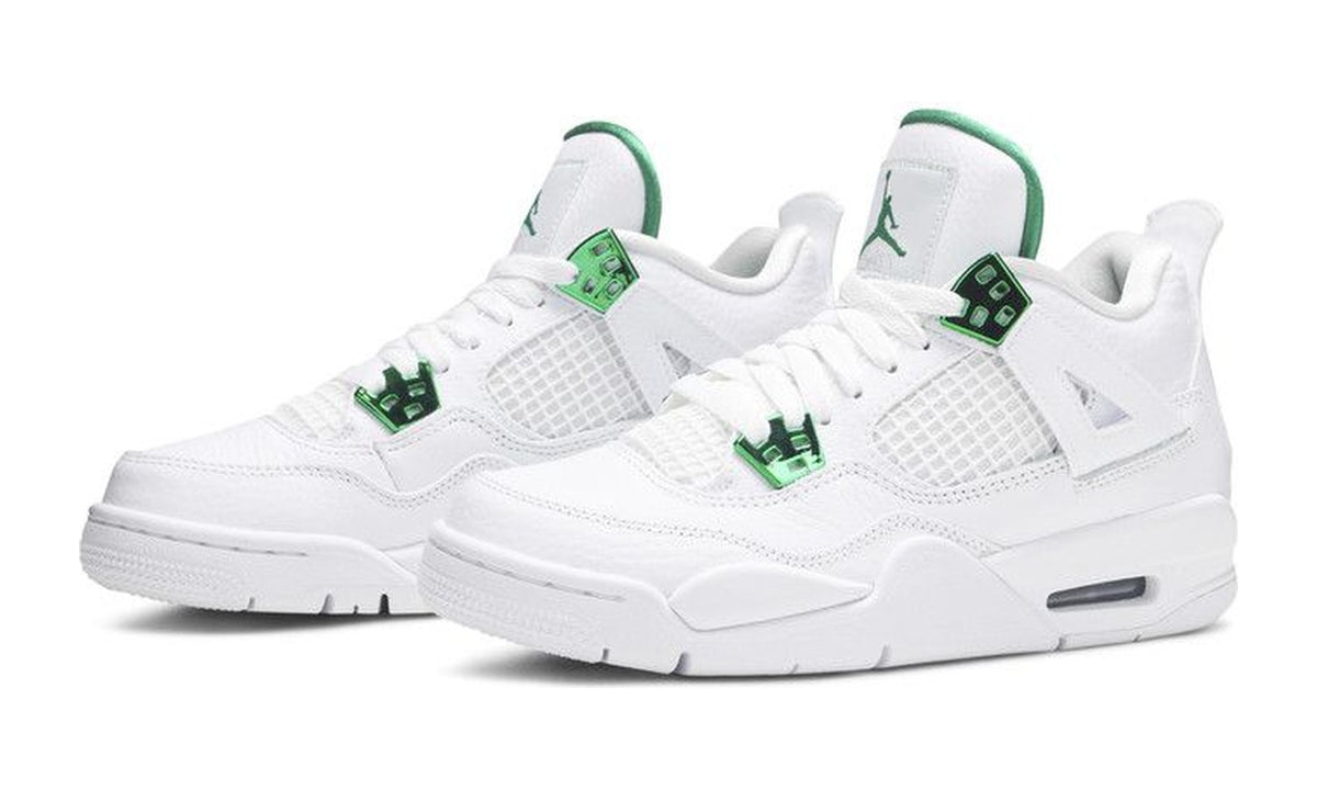 Air Jordan 4 Retro GS Green Metallic