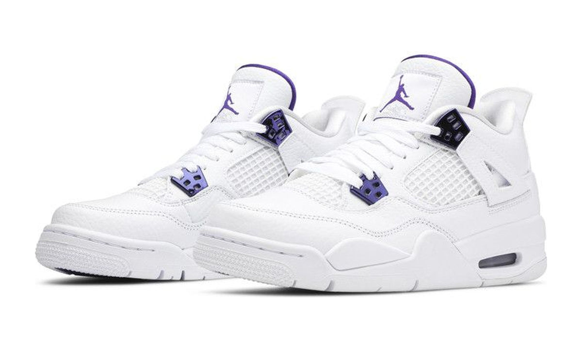 Air Jordan 4 Retro GS Purple Metallic