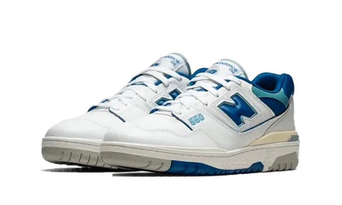 New Balance 550 White Blue Groove - BB550NCC