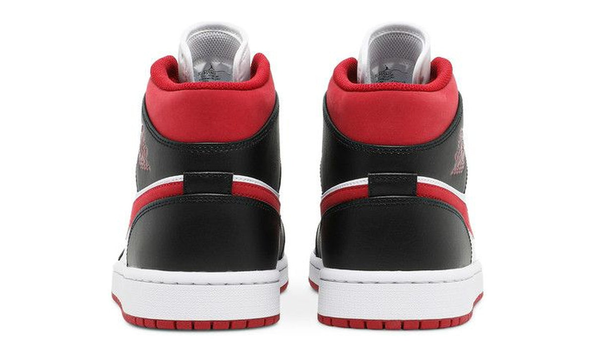 Air Jordan 1 Mid Black Gym Red