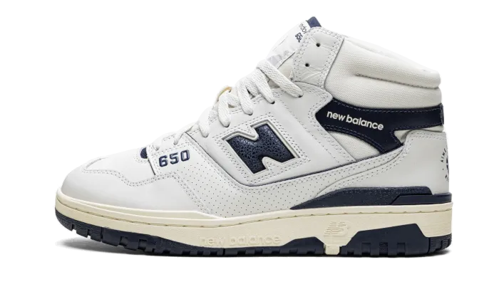 New Balance 650R Aimé Leon Dore White Navy – limitierter Sneaker bei Shade Studios
