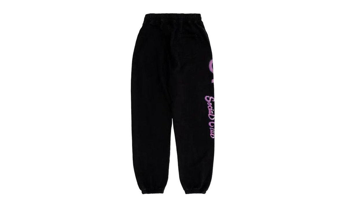 Anti Social Social Club Airbrush Mind Games Sweatpants Black