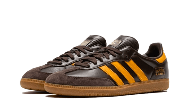 Adidas Adidas Samba OG Dark Brown Yellow - IG6174