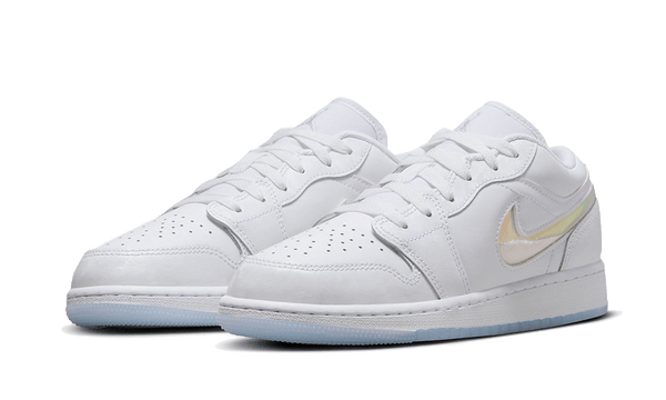 Air Jordan 1 Low Glitter Swoosh - FQ9112-100