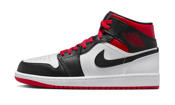 Air Jordan 1 Mid Gym Red Black Toe - DQ8426-106 / DQ8423-106