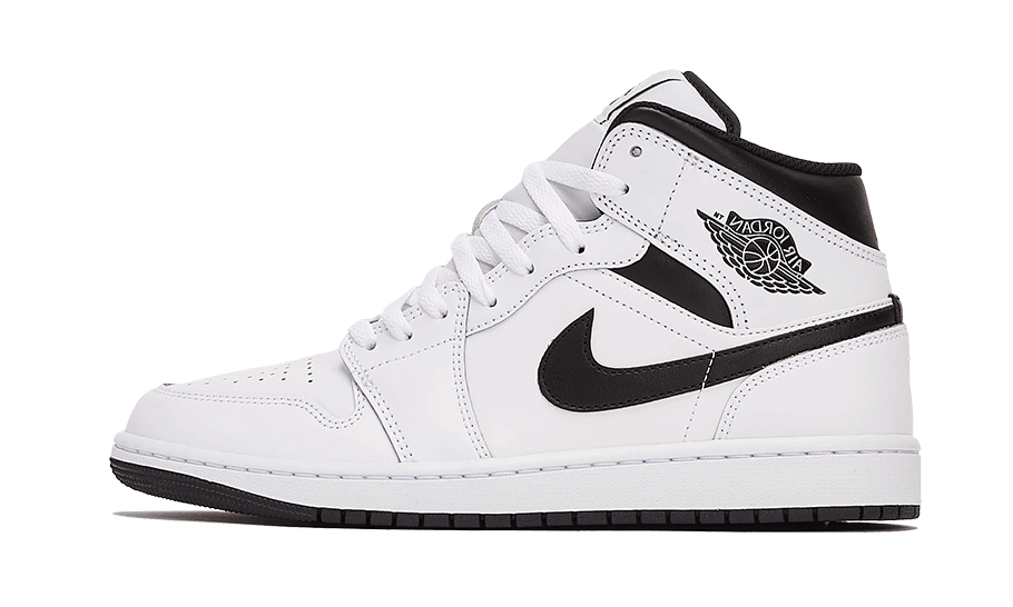 Air Jordan 1 Mid White Black - DQ8423-132 / DQ8426-132