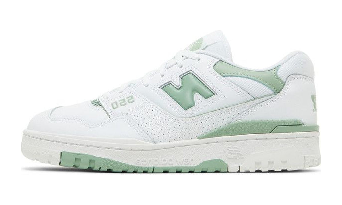 New Balance 550 White Mint Green