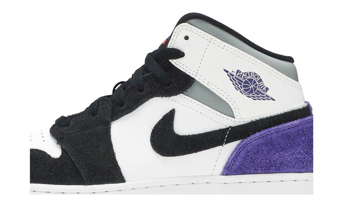 Air Jordan 1 Mid SE GS Varsity Purple