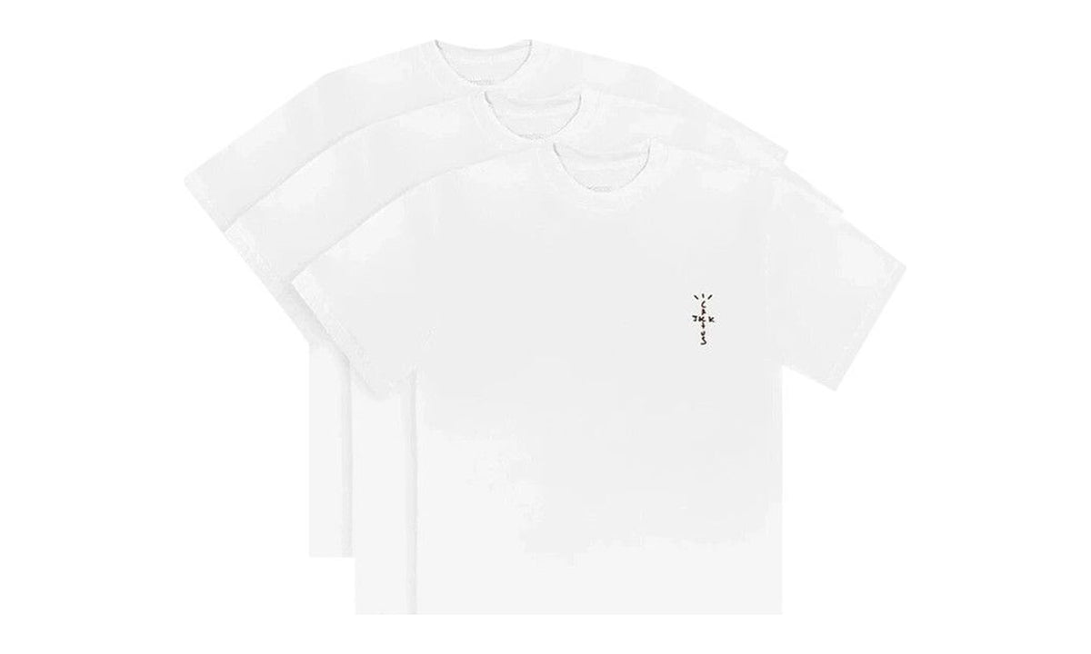 Cactus Jack by Travis Scott CJ Tee 3-Pack White