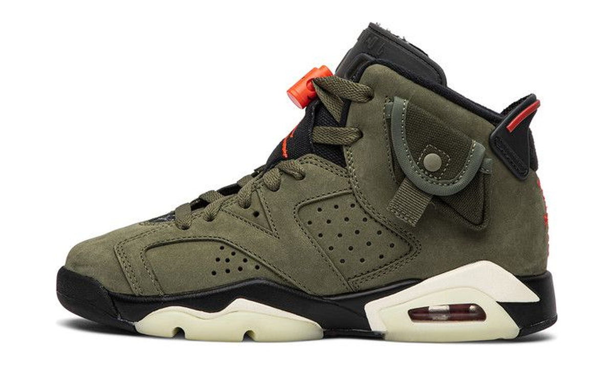 Travis Scott x Air Jordan 6 Retro GS Olive