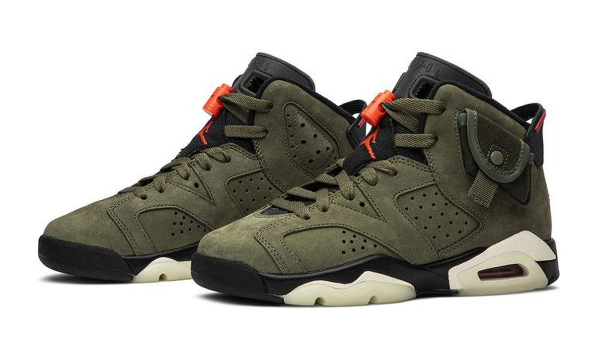 Travis Scott x Air Jordan 6 Retro GS Olive