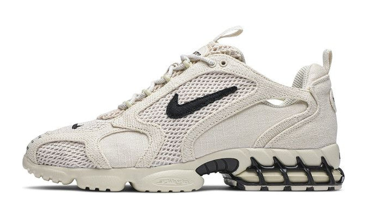 Stussy x Nike Air Zoom Spiridon Caged 2 Fossil