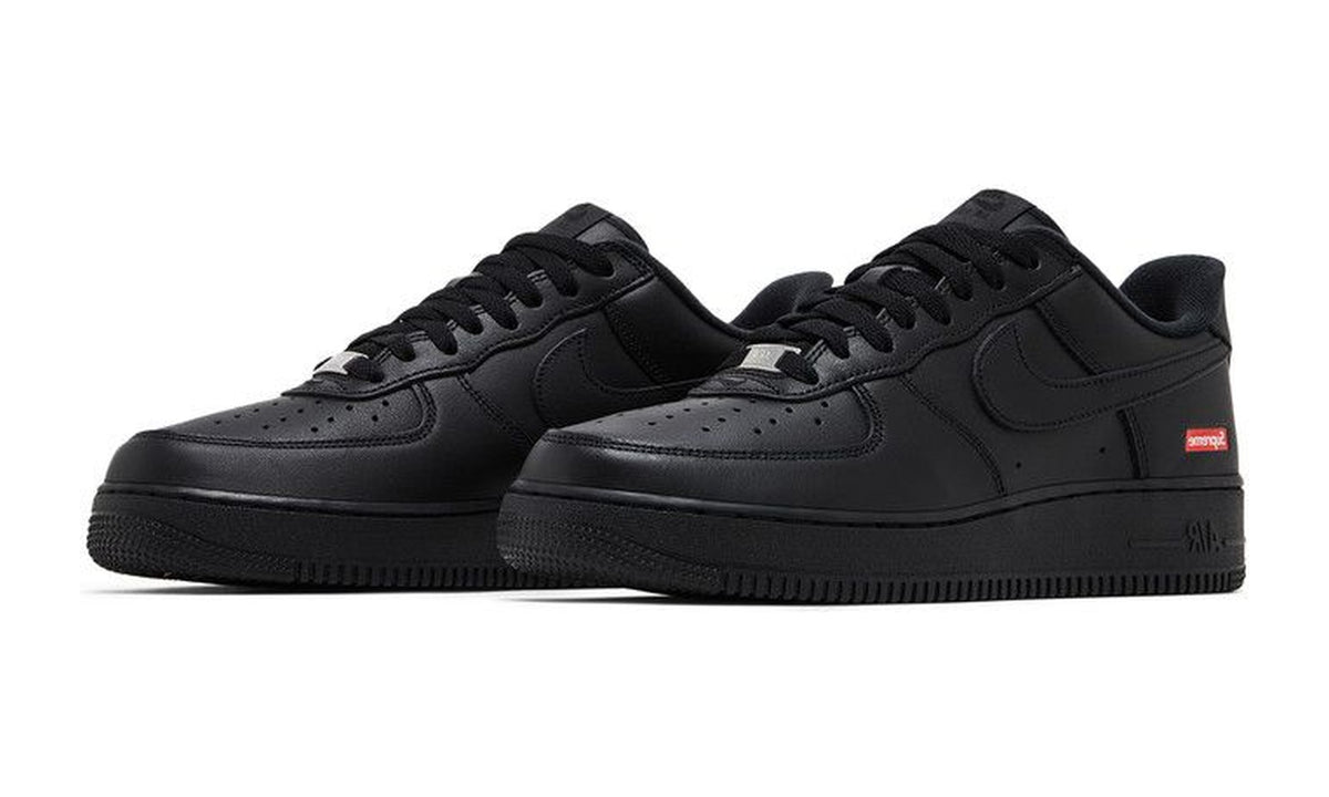 Supreme x Nike Air Force 1 Low Box Logo - Black