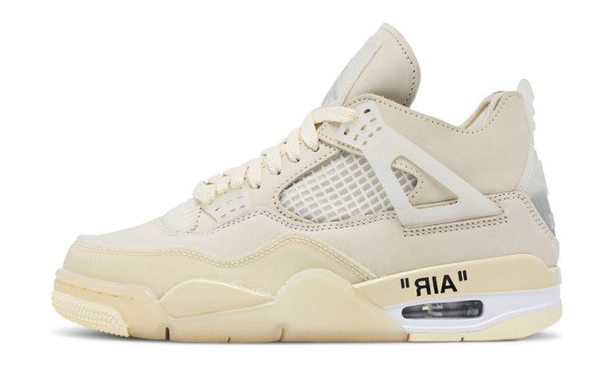 Off-White x Wmns Air Jordan 4 Retro SP Sail
