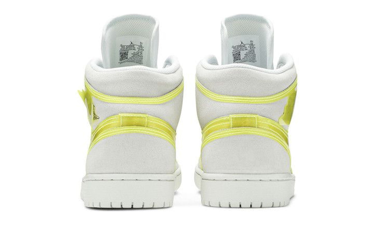 Wmns Air Jordan 1 Mid LX Off White Opti Yellow