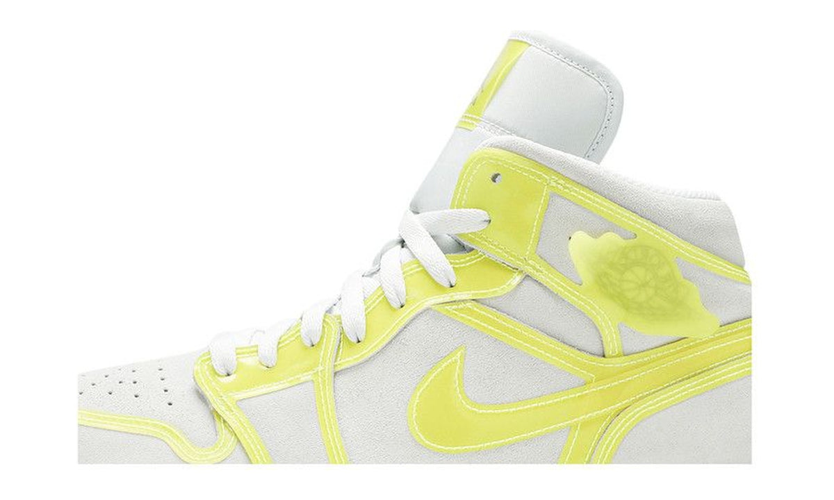 Wmns Air Jordan 1 Mid LX Off White Opti Yellow