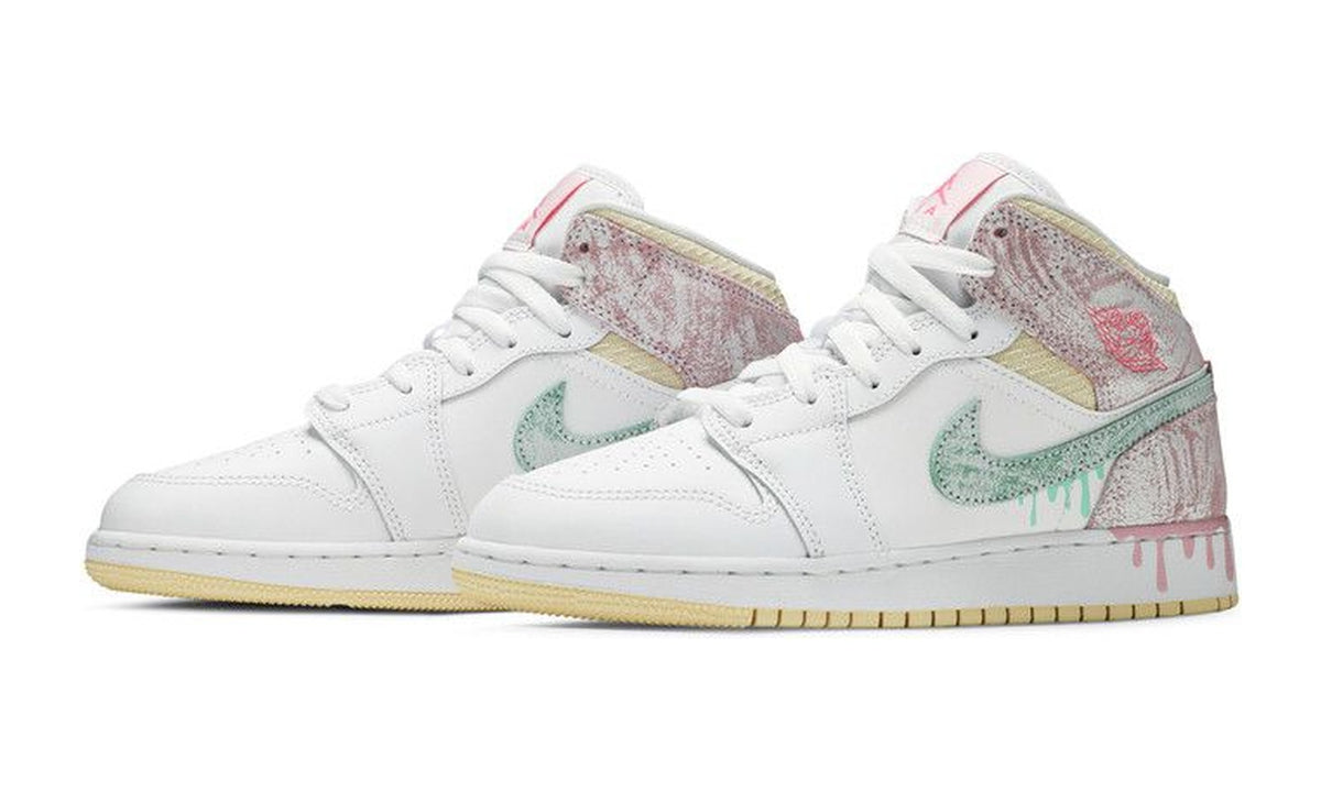 Air Jordan 1 Mid SE GS Ice Cream