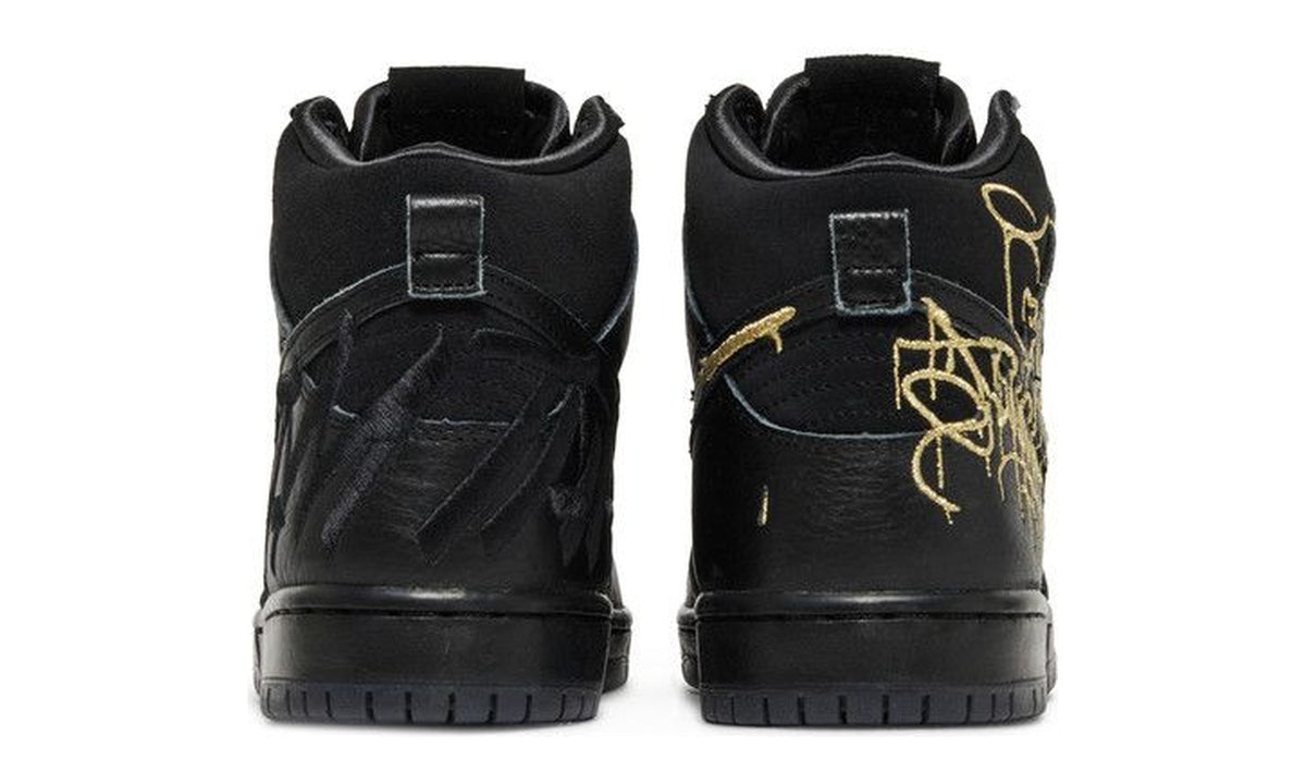 FAUST x Nike Dunk High SB The Devil is in The Details