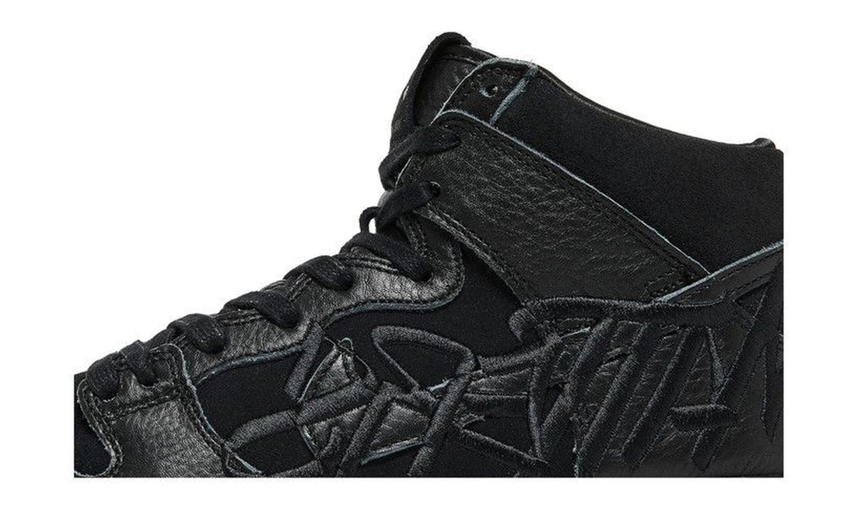 FAUST x Nike Dunk High SB The Devil is in The Details