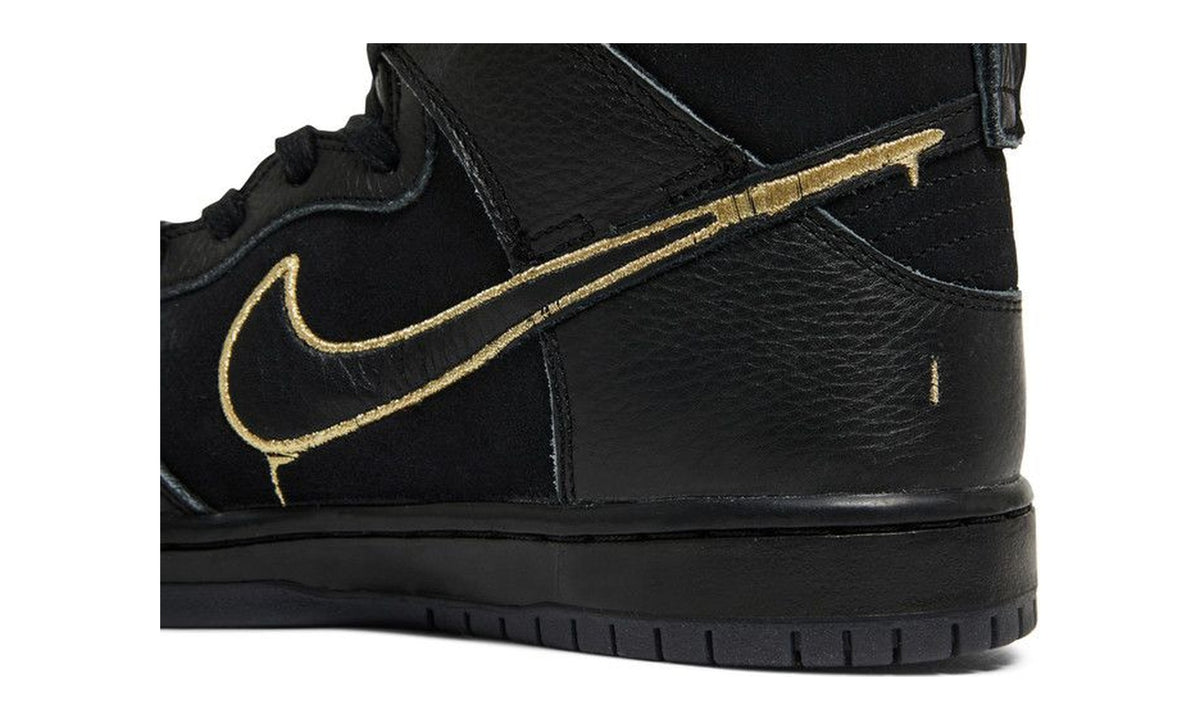 FAUST x Nike Dunk High SB The Devil is in The Details