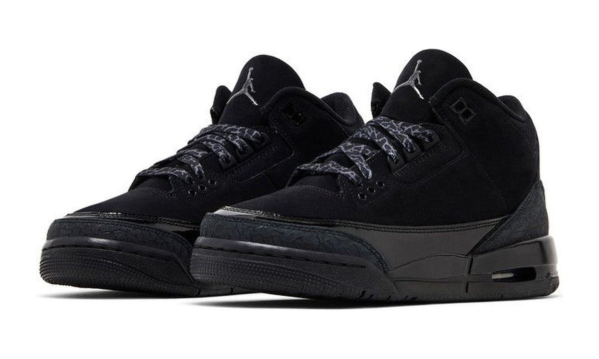 Air Jordan 3 Retro GS Black Cat 2025