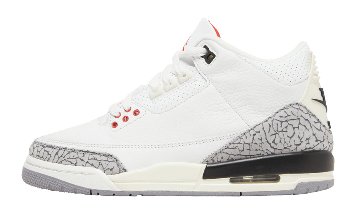 Air Jordan 3 Retro GS White Cement Reimagined