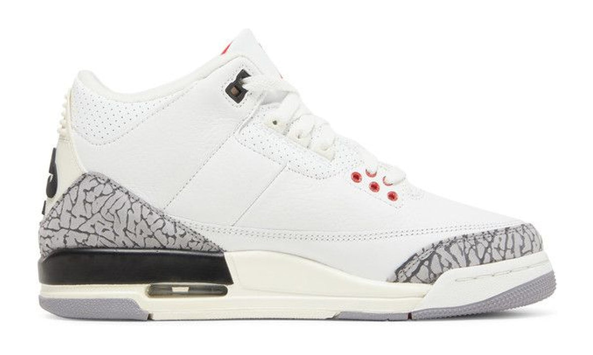 Air Jordan 3 Retro GS White Cement Reimagined