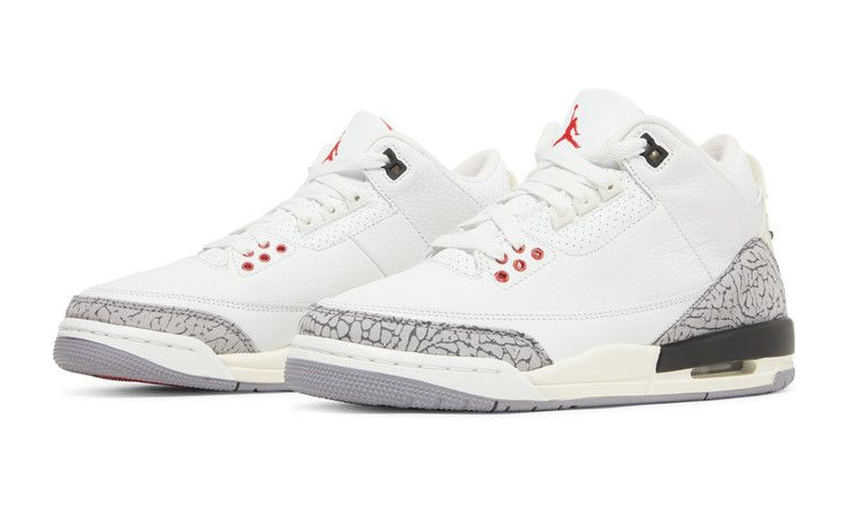Air Jordan 3 Retro GS White Cement Reimagined