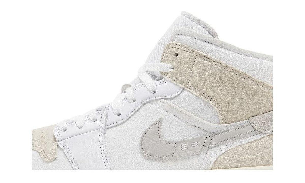 Air Jordan 1 Mid SE Craft Inside Out - White Sail