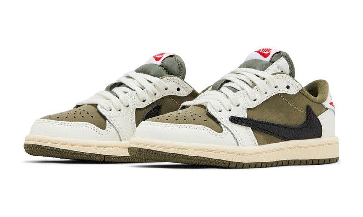 Travis Scott x Air Jordan 1 Retro Low OG SP PS Reverse Olive / Medium Olive
