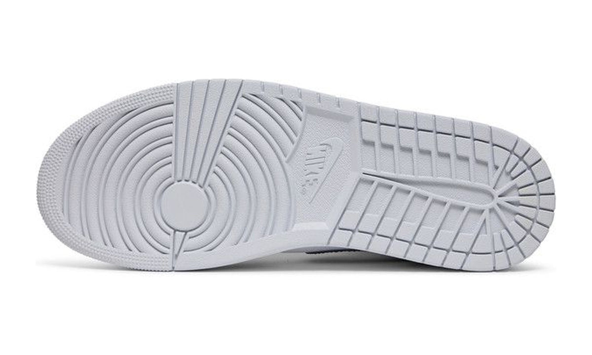 Air Jordan 1 Mid White Khaki Blue Void