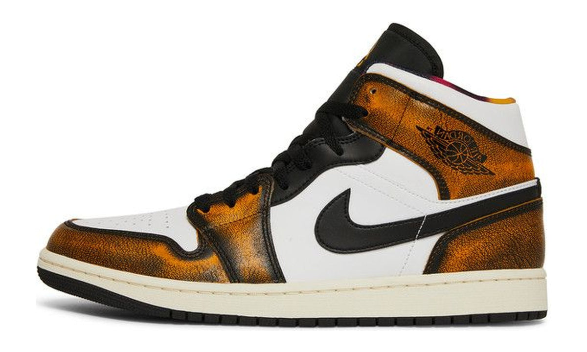 Air Jordan 1 Mid SE Wear-Away - Taxi