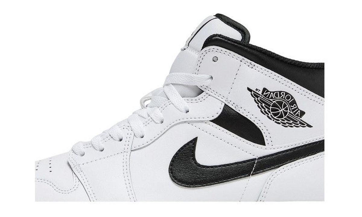 Air Jordan 1 Mid White Black