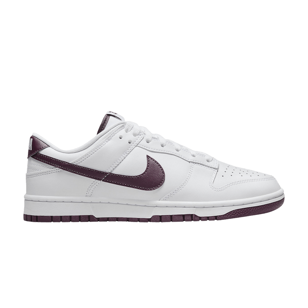 Nike Dunk Low Retro White Night Maroon – limitierter Sneaker bei Shade Studios