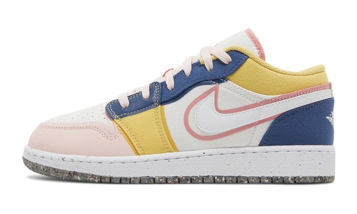 Air Jordan 1 Low SE GS Multi-Color Canvas