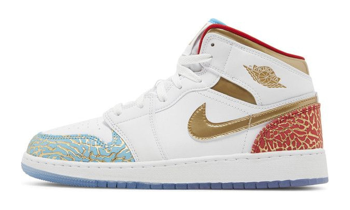 Air Jordan 1 Mid GS NC to Chi