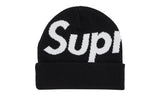 Supreme Big Logo Beanie Black
