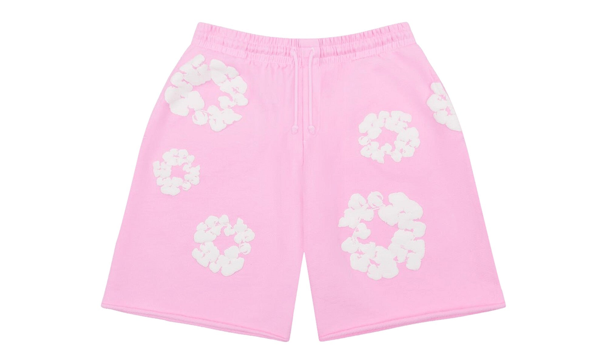 Denim Tears The Cotton Wreath Sweat Shorts Powder Pink