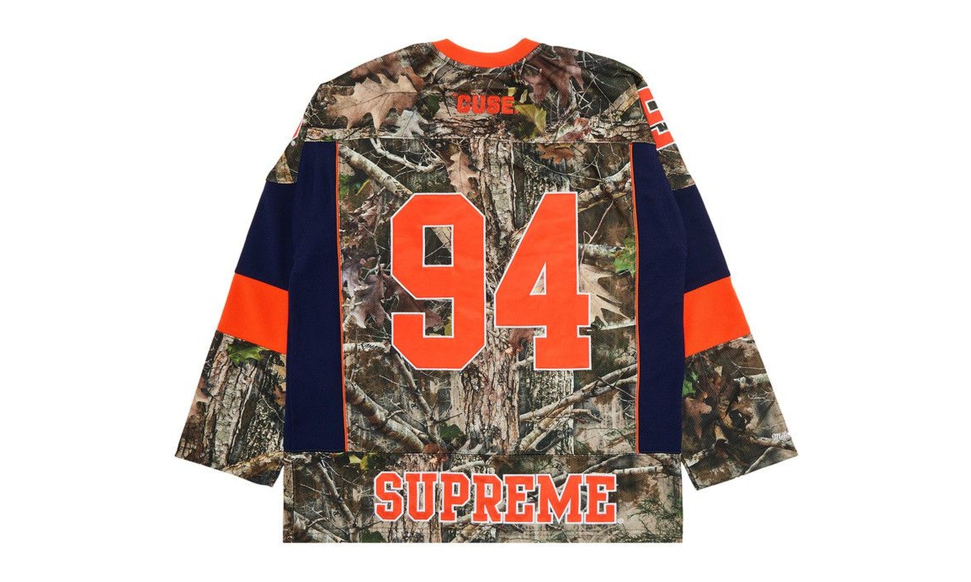 Supreme x Mitchell & Ness NCAA Hockey Jersey TrueTimber Kanati Camo